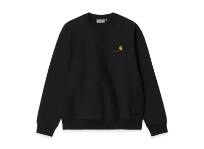 Carhartt WIP American Script Sweat "Black"