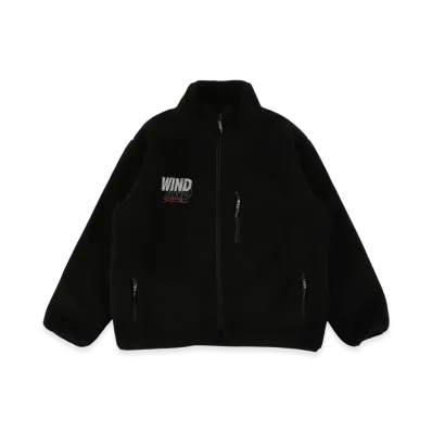 WIND AND SEA x Marilyn Monroe Beach Hooded Sweat Shirt "Black"