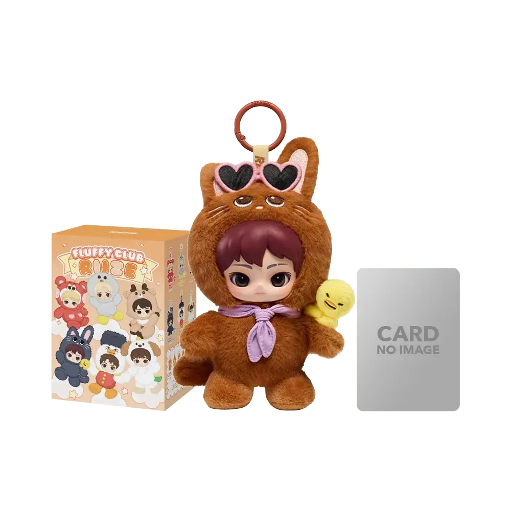 POP MART RIIZE Fluffy Club Series Vinyl Plush Doll Pendant Fluffy TONYANGDEOK (Secret)