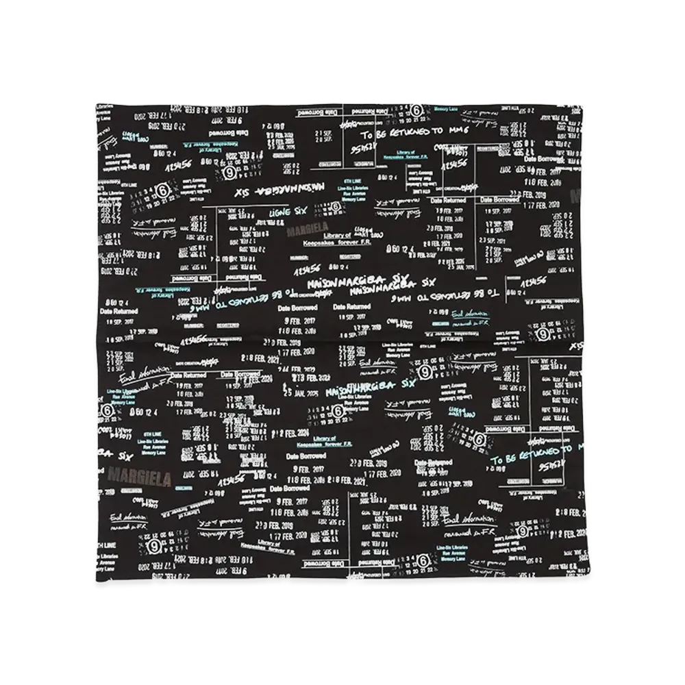 MM6 Maison Margiela Scarf "Black"