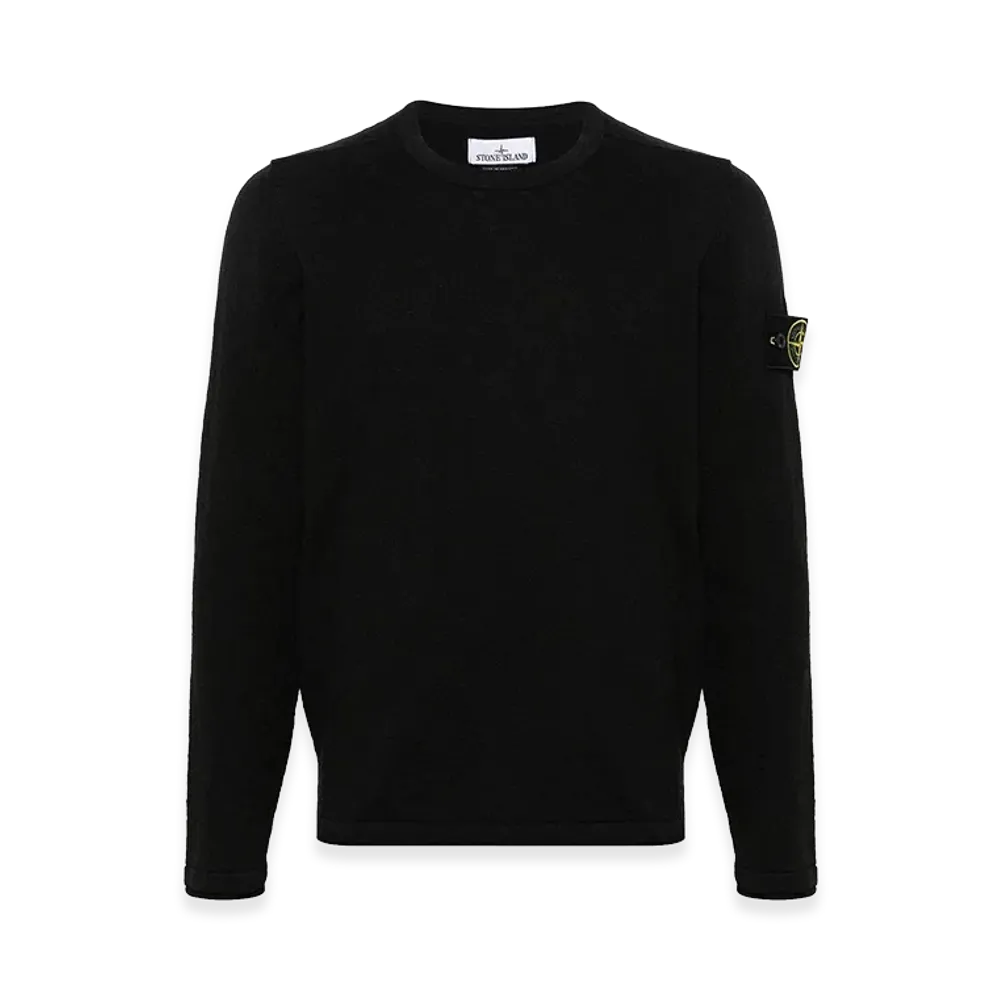 Stone Island Crew Neck Sweater "Black"