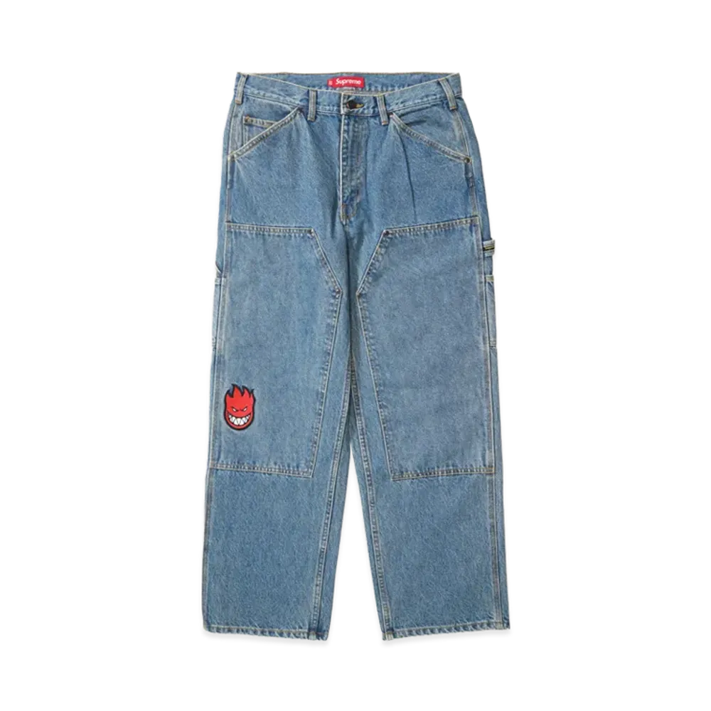 Supreme x Spitfire Double Knee Painter Pant "Denim"