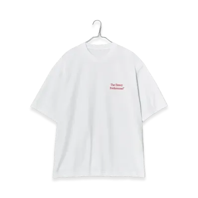 ENNOY Professional S/S T-Shirt "White/Red"