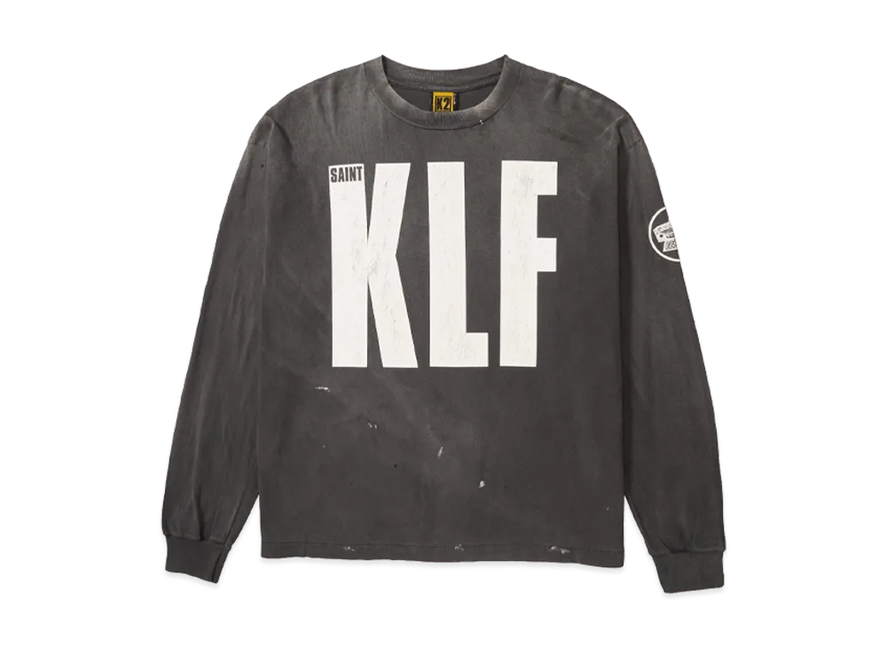 SAINT Mxxxxxx x The KLF LS Tee White "Black"