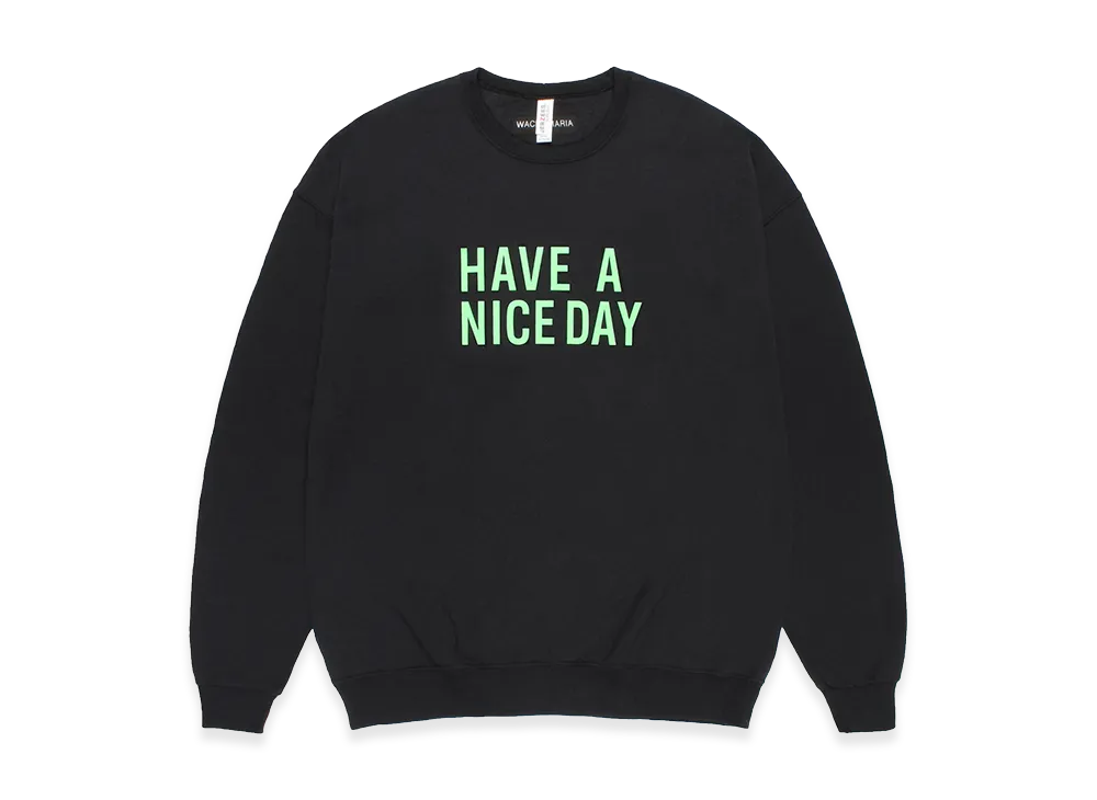 WACKO MARIA Sweat Shirt "Black"