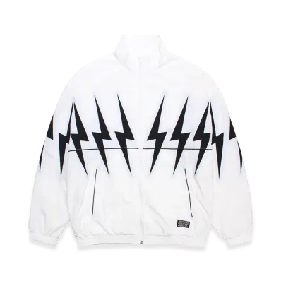 WACKO MARIA Track Jacket "White/Black"