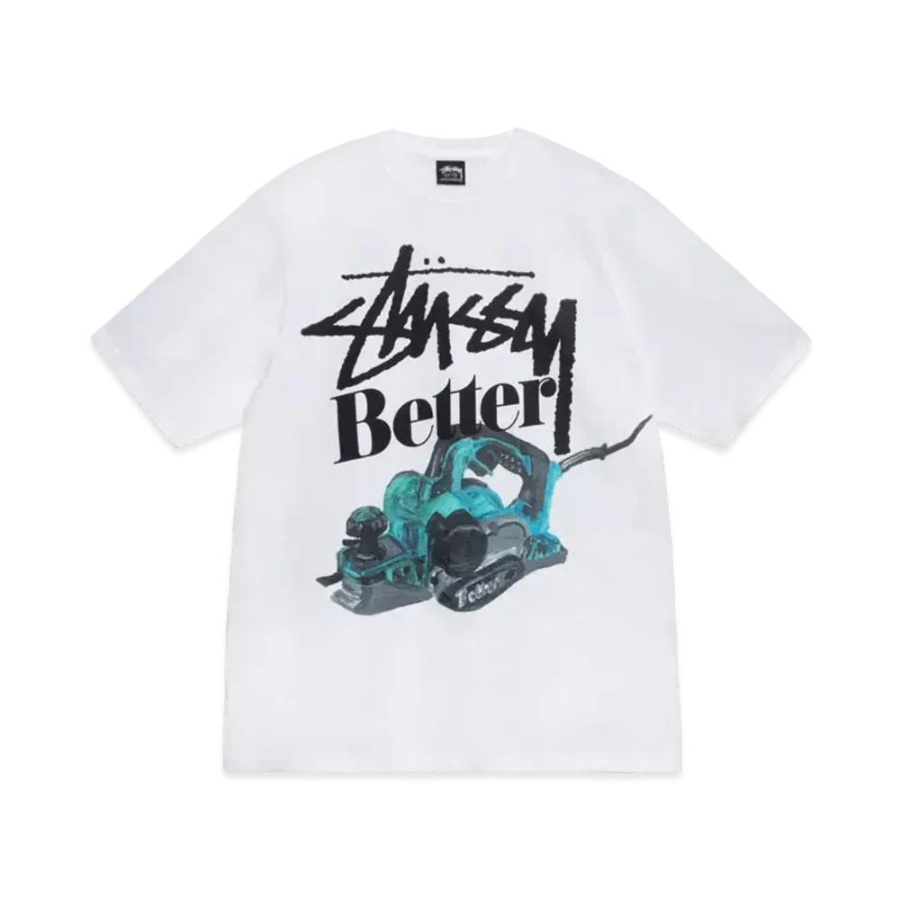 Stussy & Better Gift Shop Built Better Tee "White"