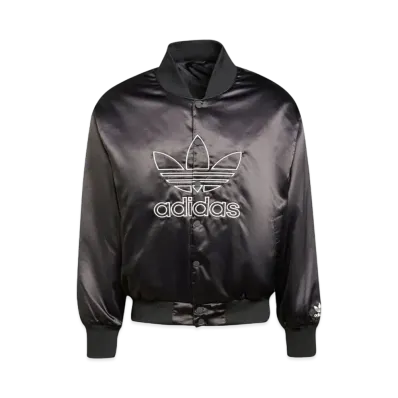 ADIDAS ADICOLOR CLASSICS SATEEN BOMBER JACKET "Black"