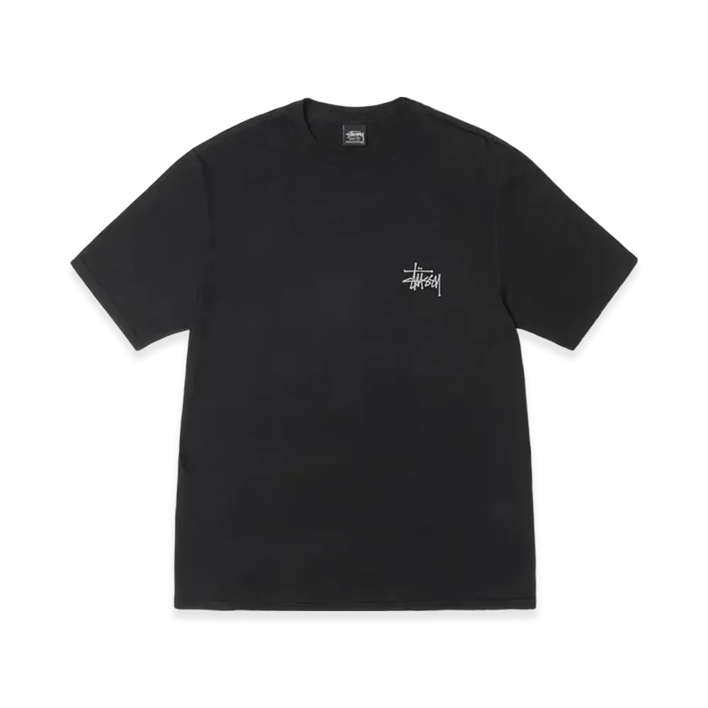 Stussy Basic Tee Pigment Dyed "Black"