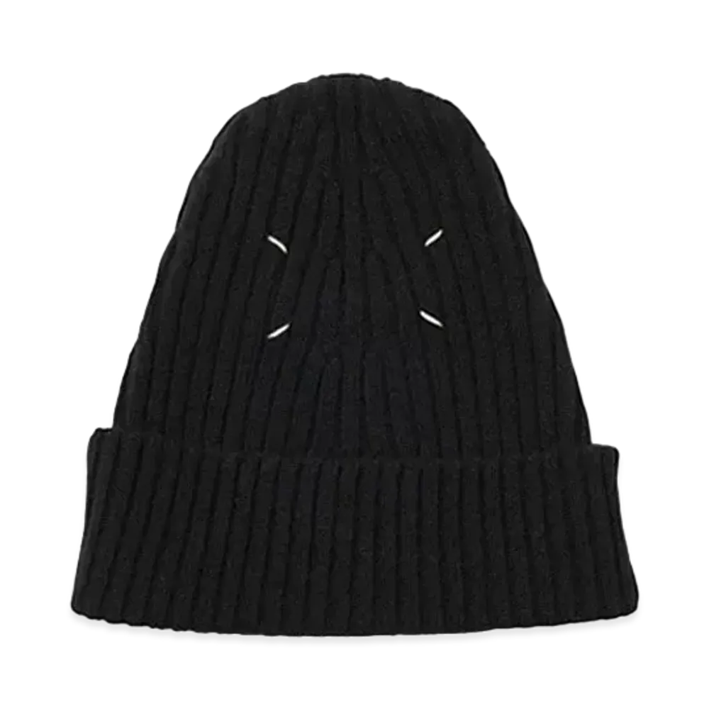 Maison Margiela Ribbed beanie "Black"