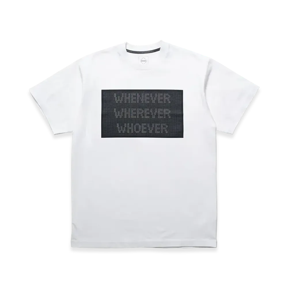 F.C.Real Bristol Signage Tee "White"