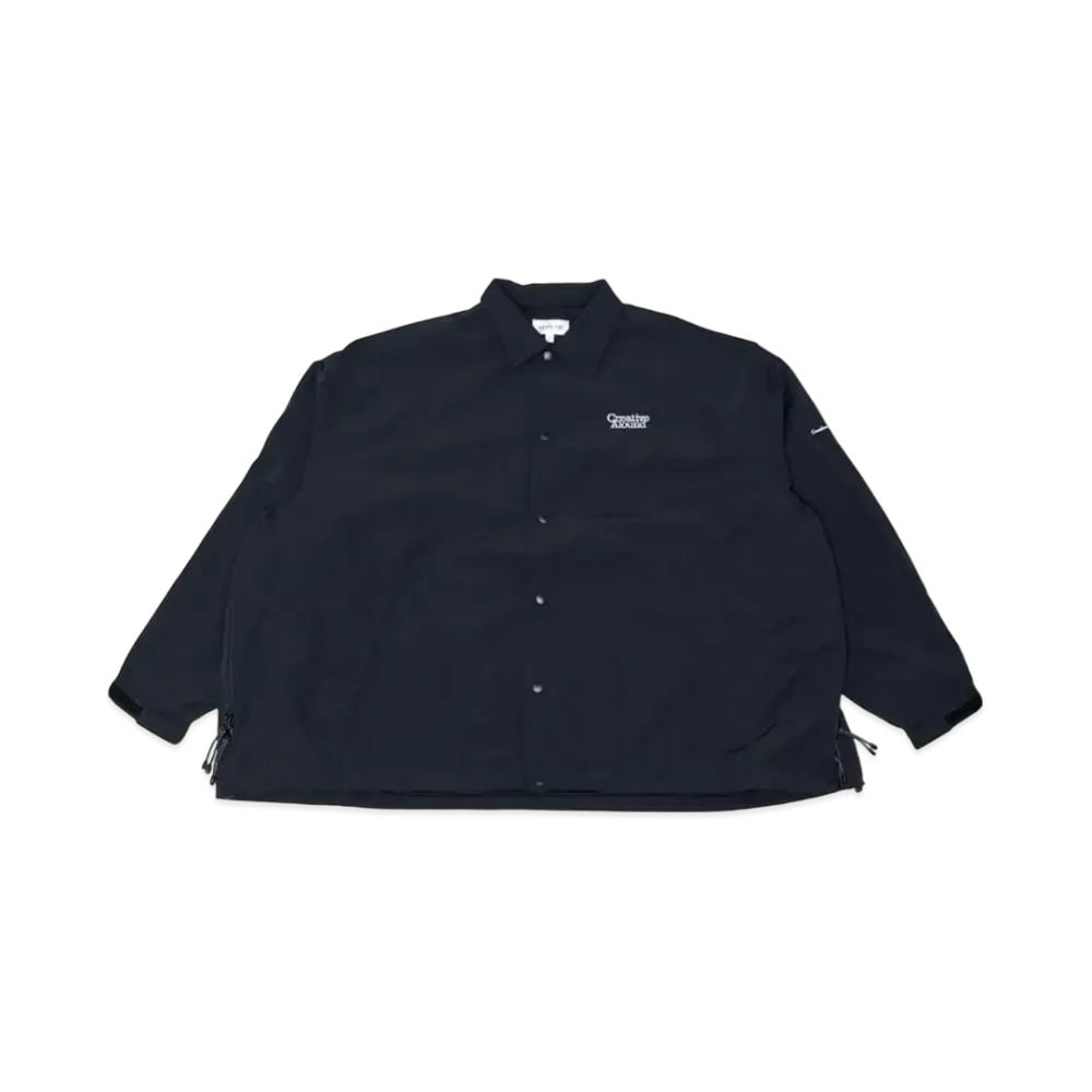 ALOUND Wide Coach Jacket "Black"