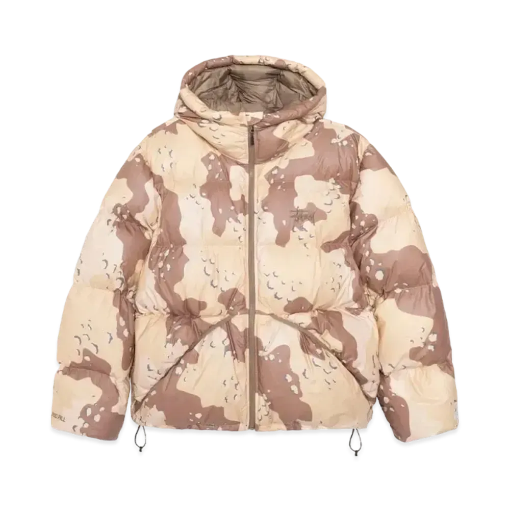 Stussy Down Parka Camo Ripstop "Khaki"