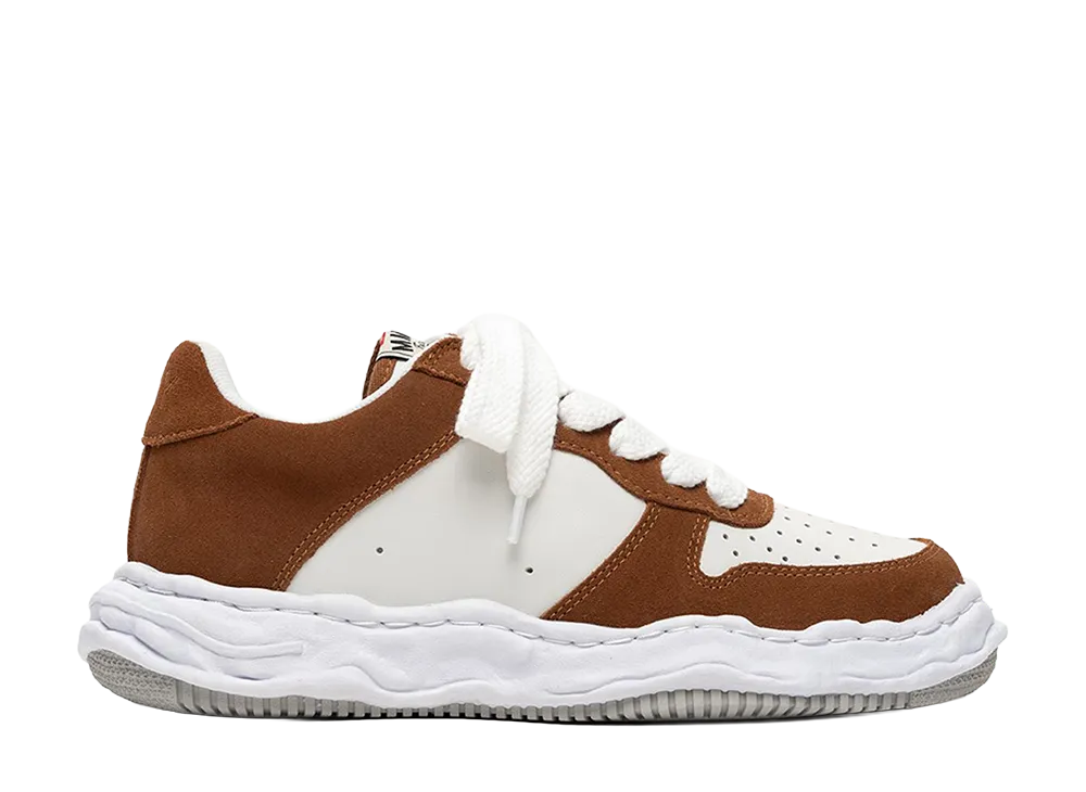 Maison MIHARA YASUHIRO WAYNE OG Sole Suede Low-top Sneaker "Brown/White"