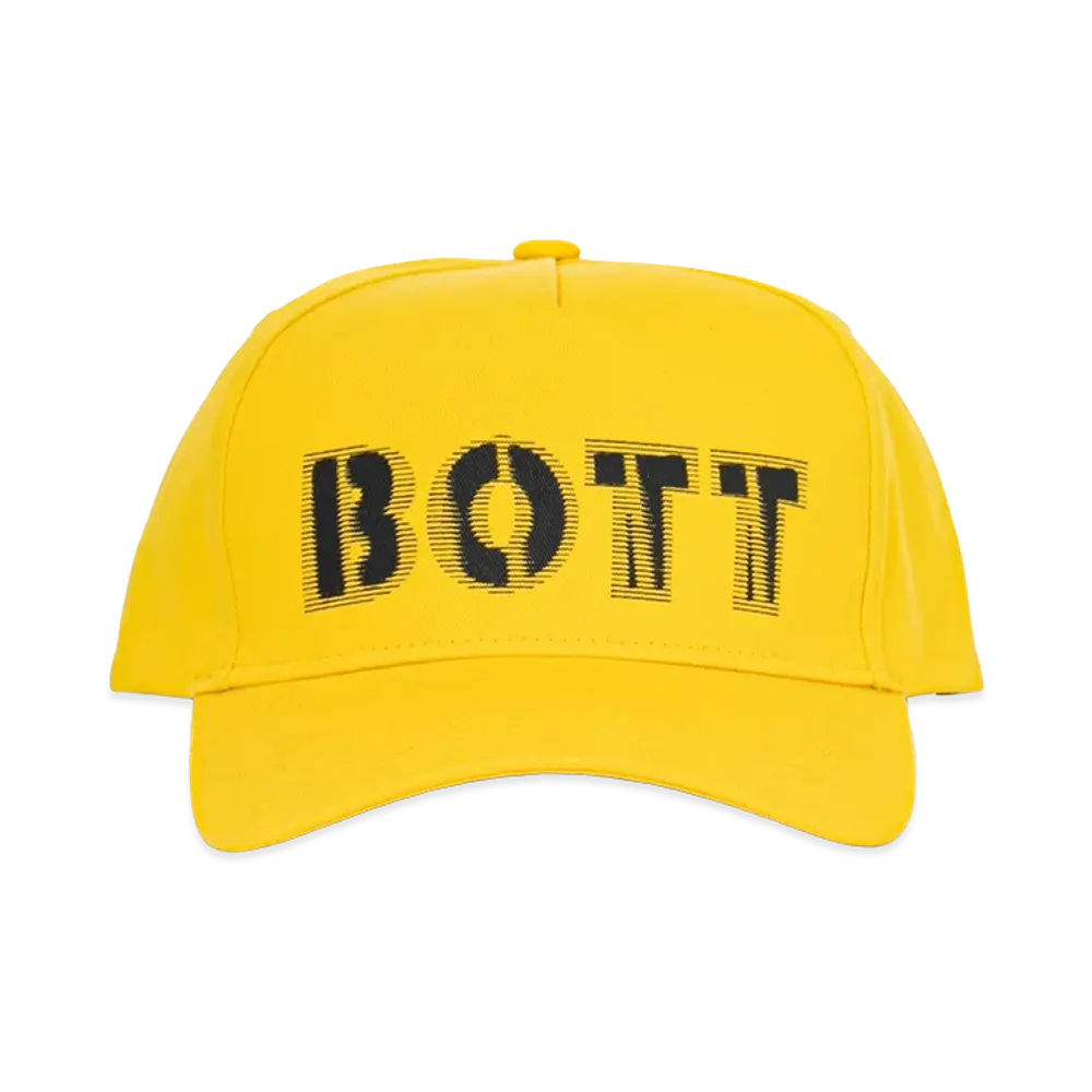 BoTT Moiré Structured 5-Panel Cap "Yellow"