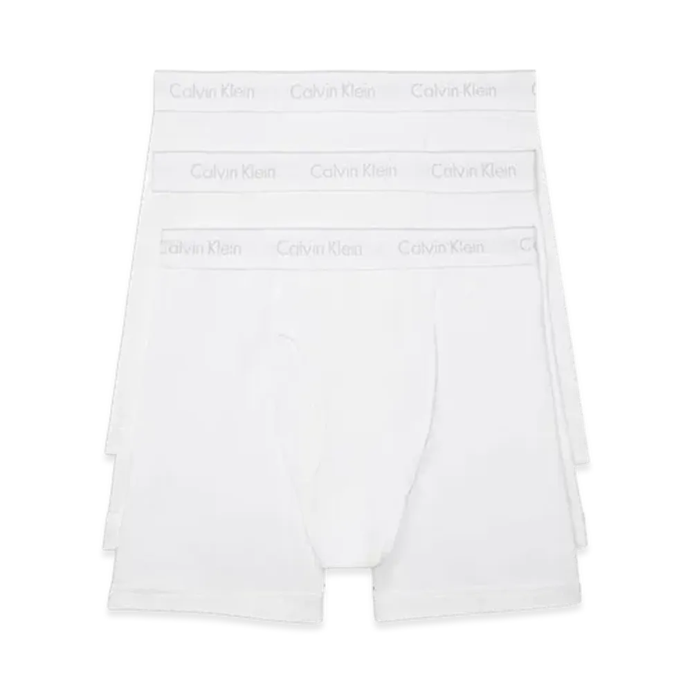 Calvin Klein 3 Low Rise Trunks"White"