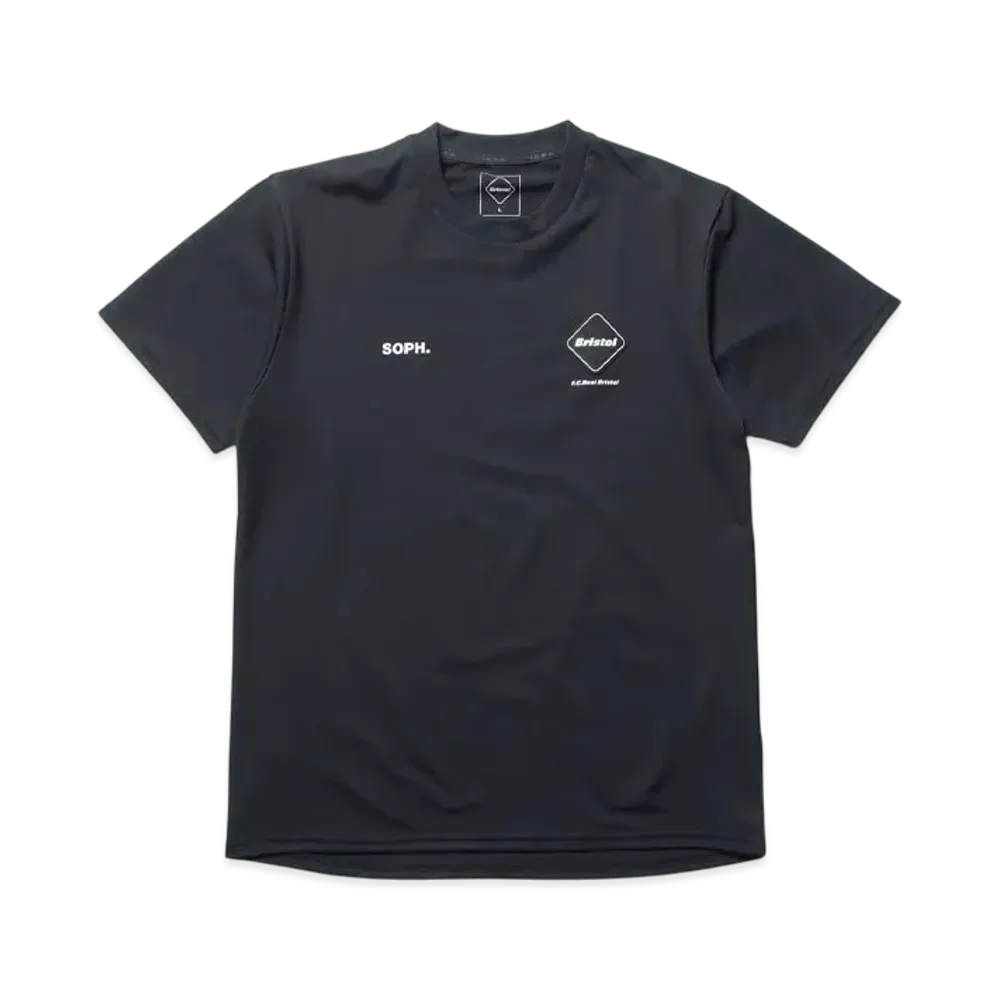 F.C.Real Bristol for Kids Authentic Logo S/S Team Top "Black"