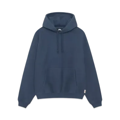 Stussy Fleece Raglan Hoodie "Navy"