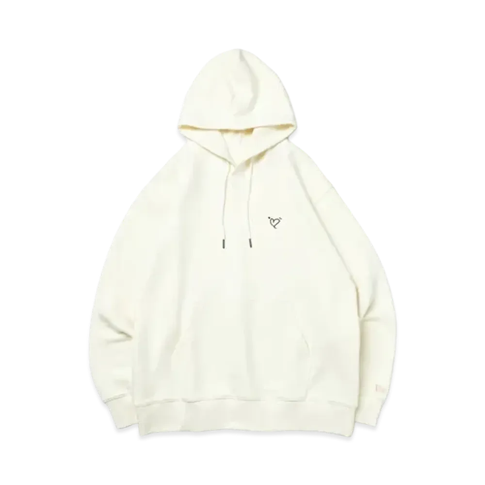 NEW ERA x Genki Iwahashi Fleece Oversized Sweat Pullover Hoodie "Off White"