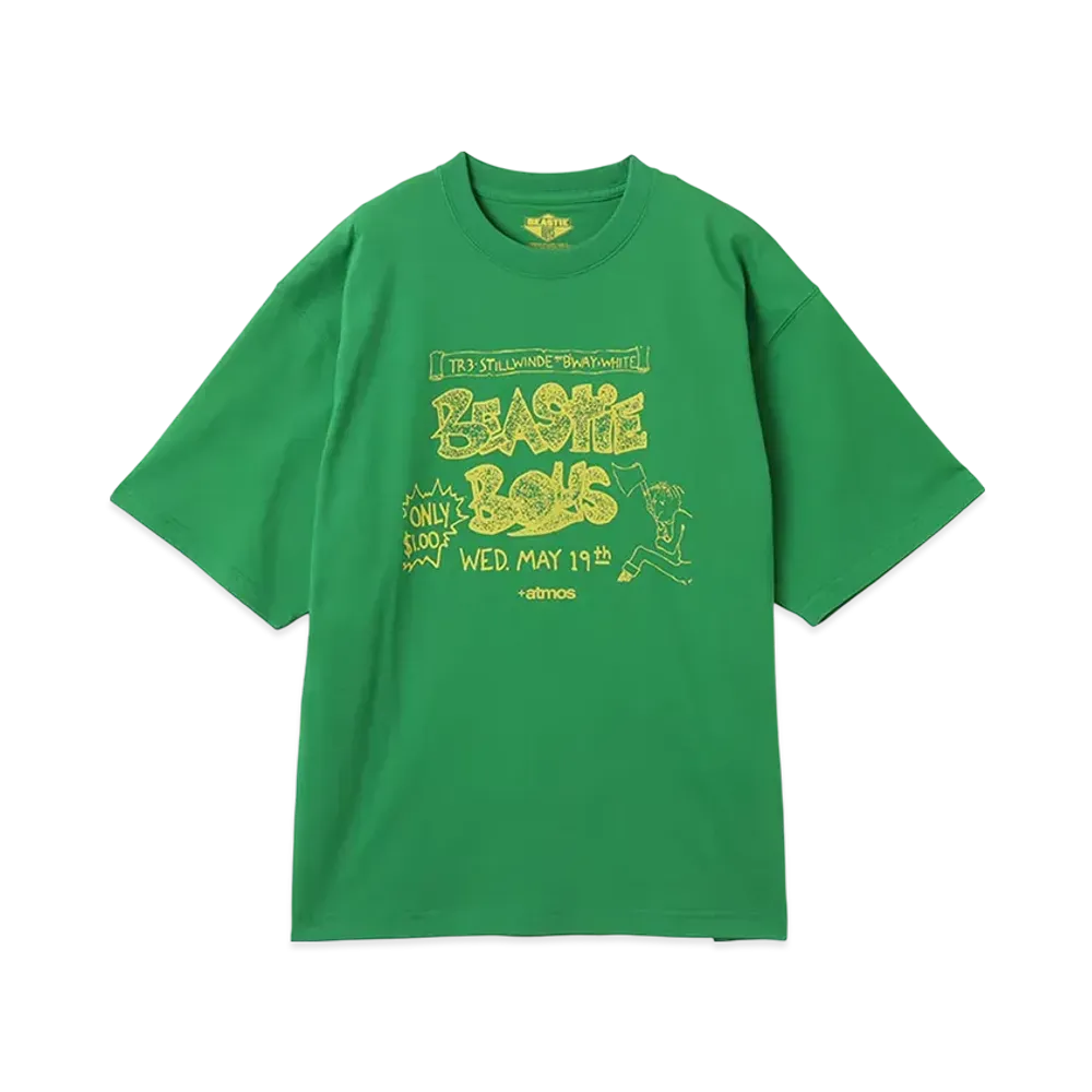atmos x Beastie Boys Flyer T-Shirt "Green"