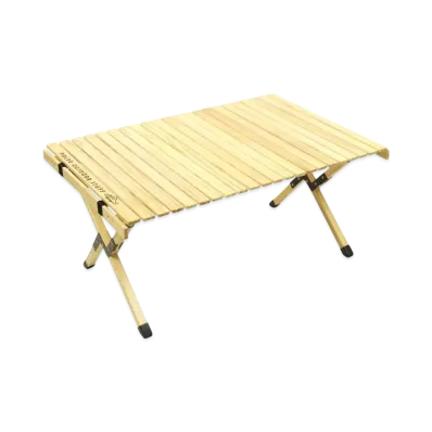 POLeR Outdoor Wood Table "Brown"