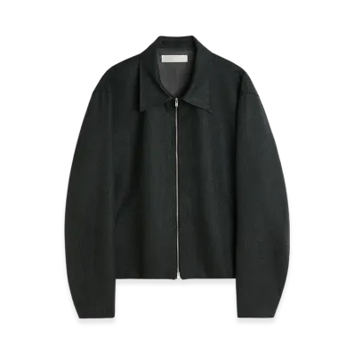OUR LEGACY Mini Jacket "Premium Charcoal Office Wool"