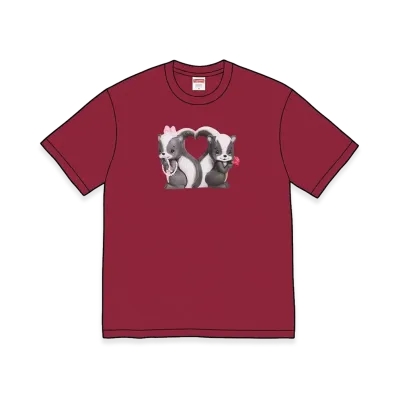 Supreme Skunk Tee "Cardinal"