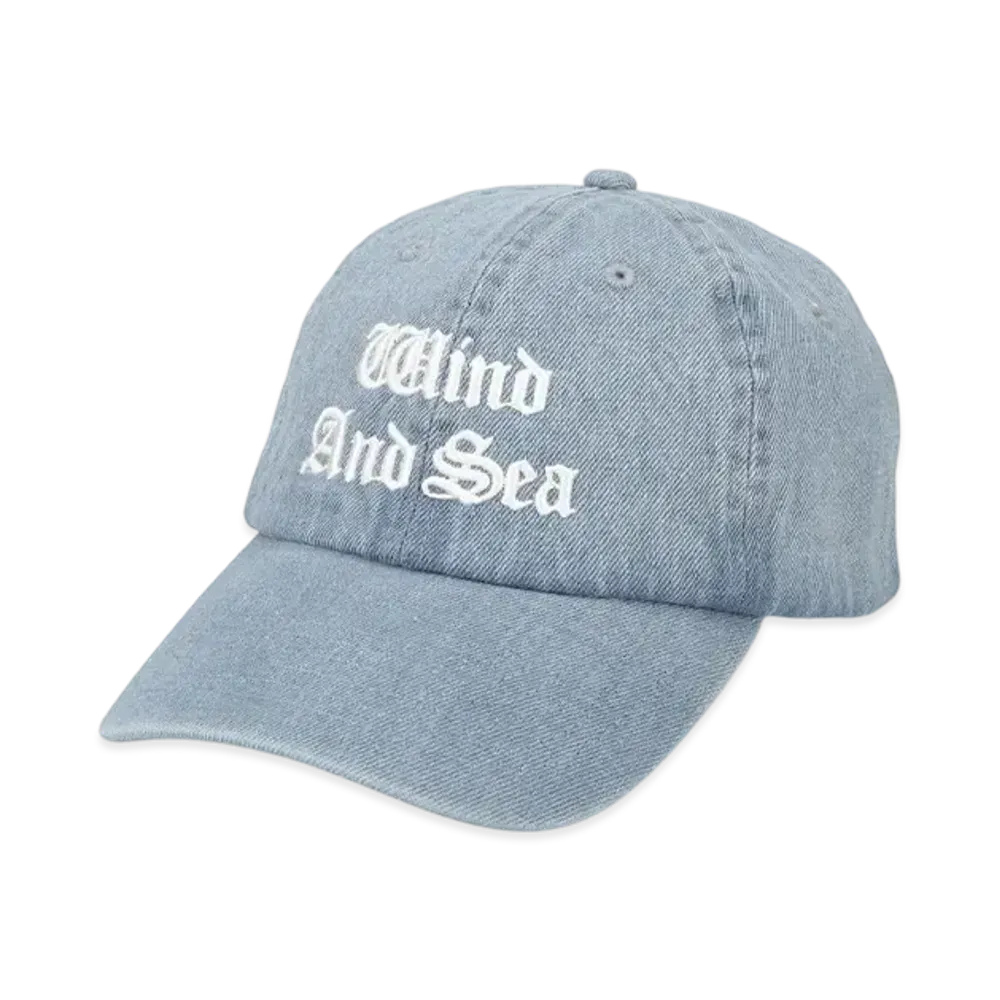 WIND AND SEA Logo Cap "Denim"