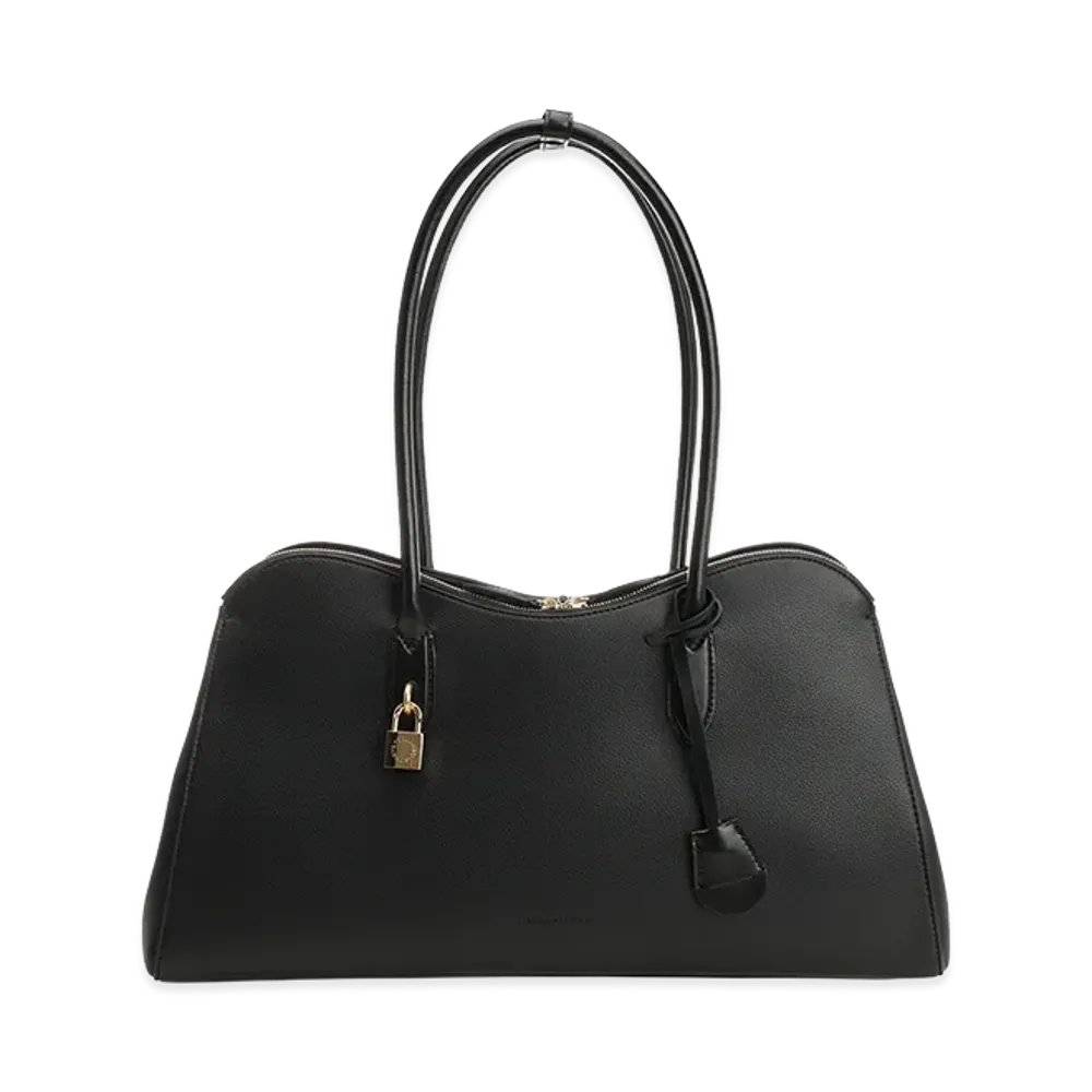 STELLA McCARTNEY Women's Synthetic Leather Ryder Shopping Bag "Black"