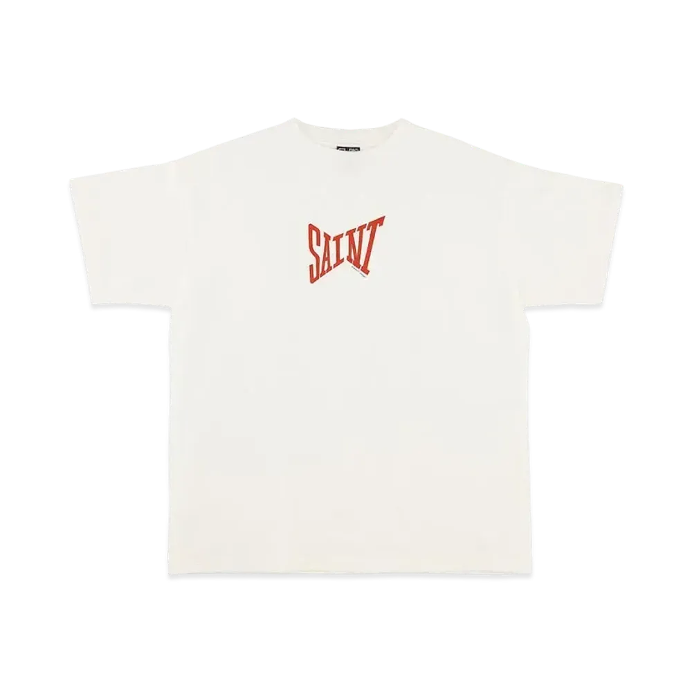 セントマイケル ロゴ Tシャツ "ホワイト"