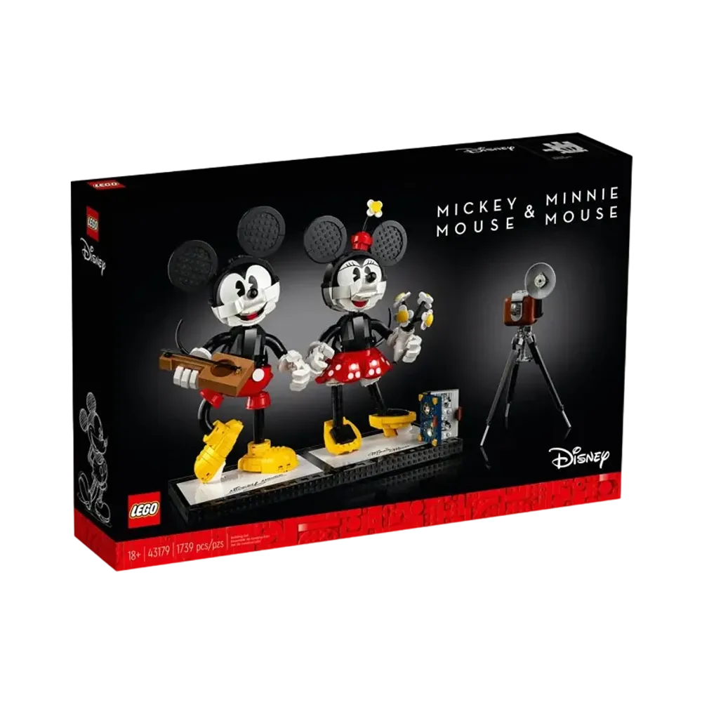 LEGO DISNEY "Mickey Mouse & Minnie Mouse Buildable Ch" [43179]