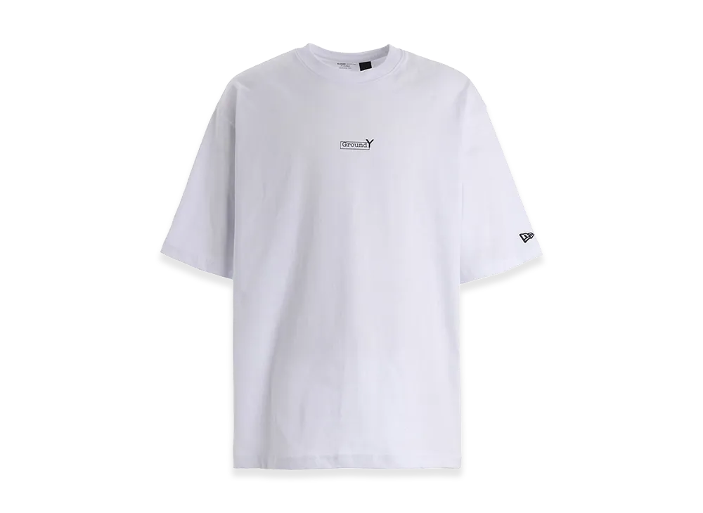 Ground Y x NEW ERA Women's Box Logo Short Sleeve T "White"