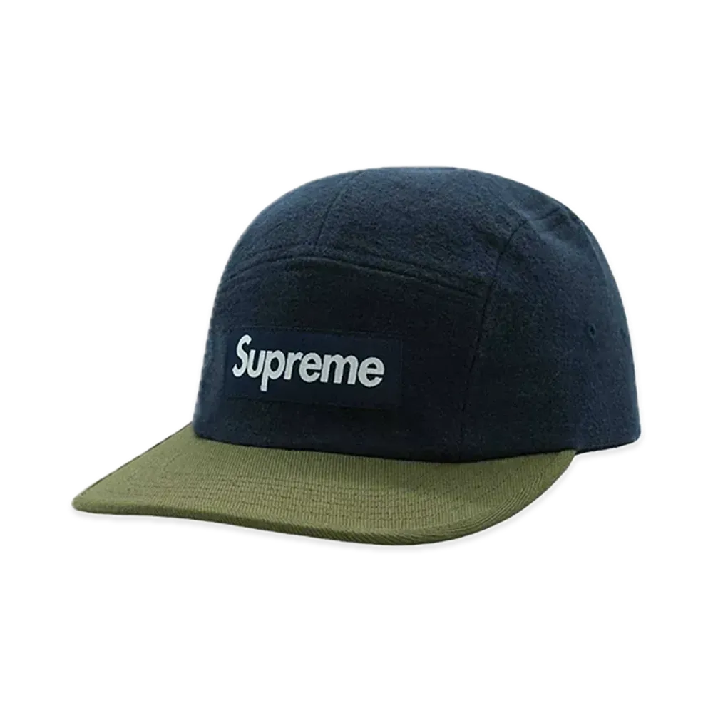 Supreme 2-Tone Camp Cap "Navy"