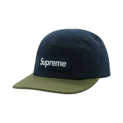 Supreme 2-Tone Camp Cap "Navy"