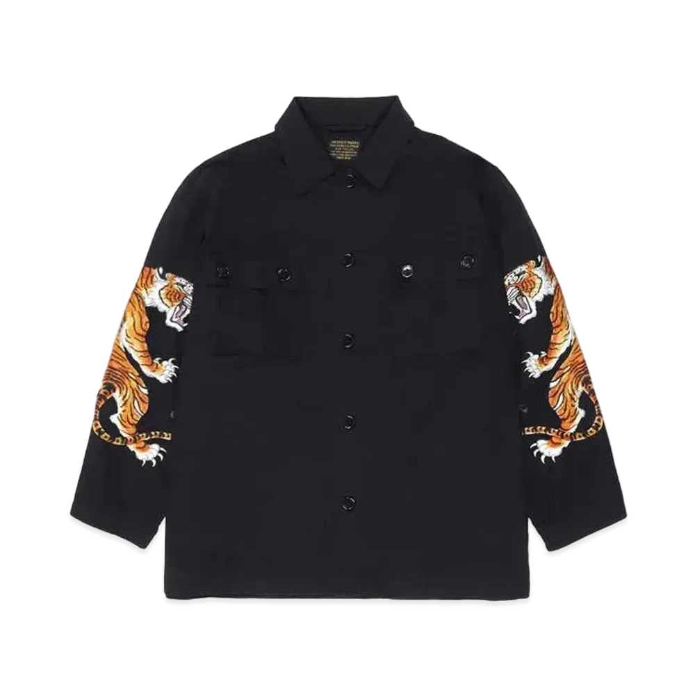 WACKO MARIA Tim Lehi / Army Shirt "Black"
