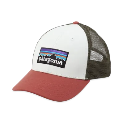 Patagonia P-6 Logo LoPro Trucker Hat "Birch White"