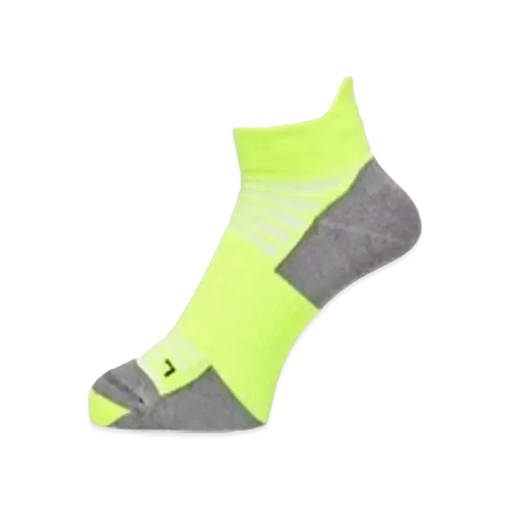 Goldwin Ventilating Light Short Socks (Unisex) "Flash Yellow"