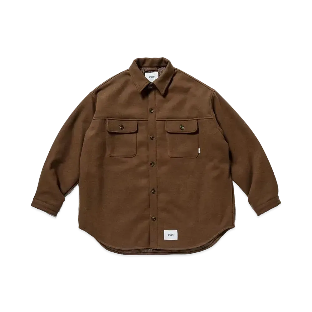 WTAPS WCPO 01 / Jacket / Wony. Melton "Brown"