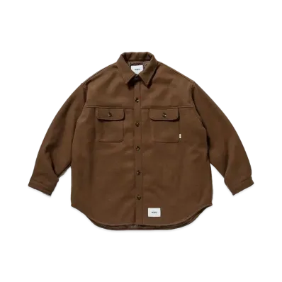 WTAPS WCPO 01 / Jacket / Wony. Melton "Brown"