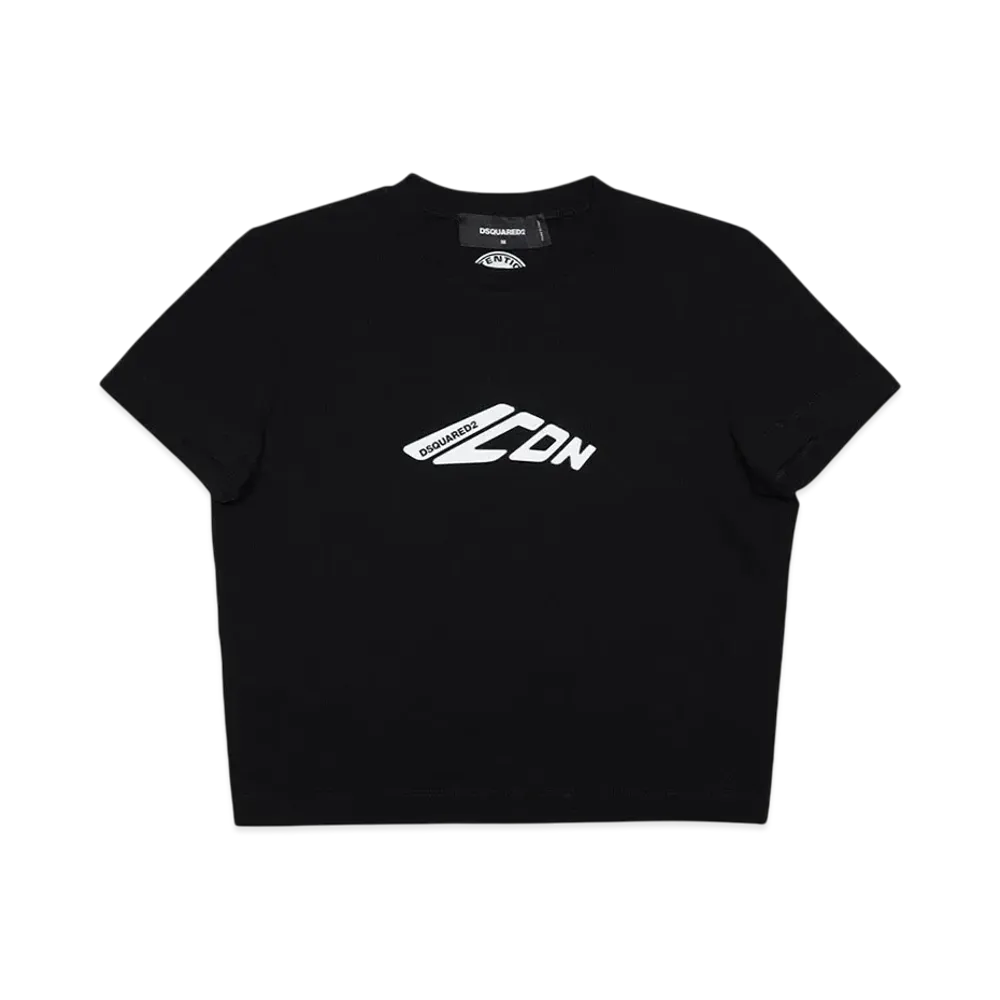 DSQUARED2 Mini Fit Tee "BLACK"