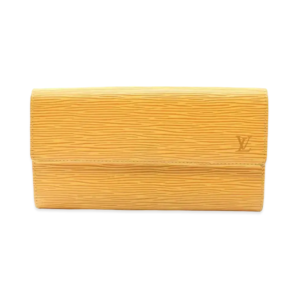 Louis Vuitton Epi Pochette Portemonnaie Credit "Tassili Yellow"
