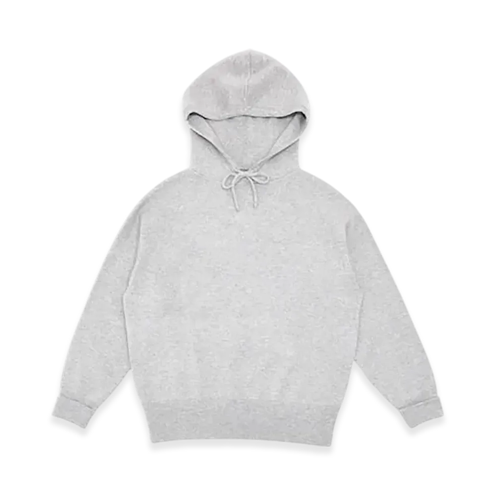 STABRIDGE 100% Cashmere Big Hoodie "Heather Grey"