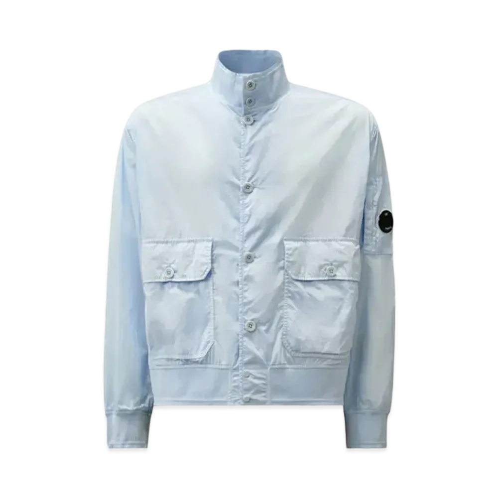 C.P. Company Chrome-R Full Button Jacket "Cerulean Light Blue"