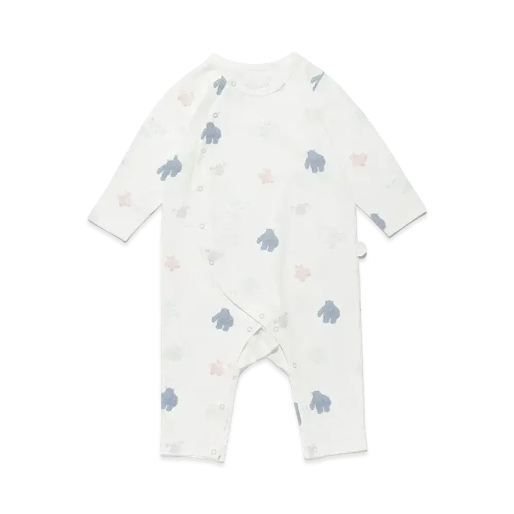 GELATO PIQUE Halloween Collection 'PIQUE MONSTER' (Baby) Monster Pattern Rompers "Off White"