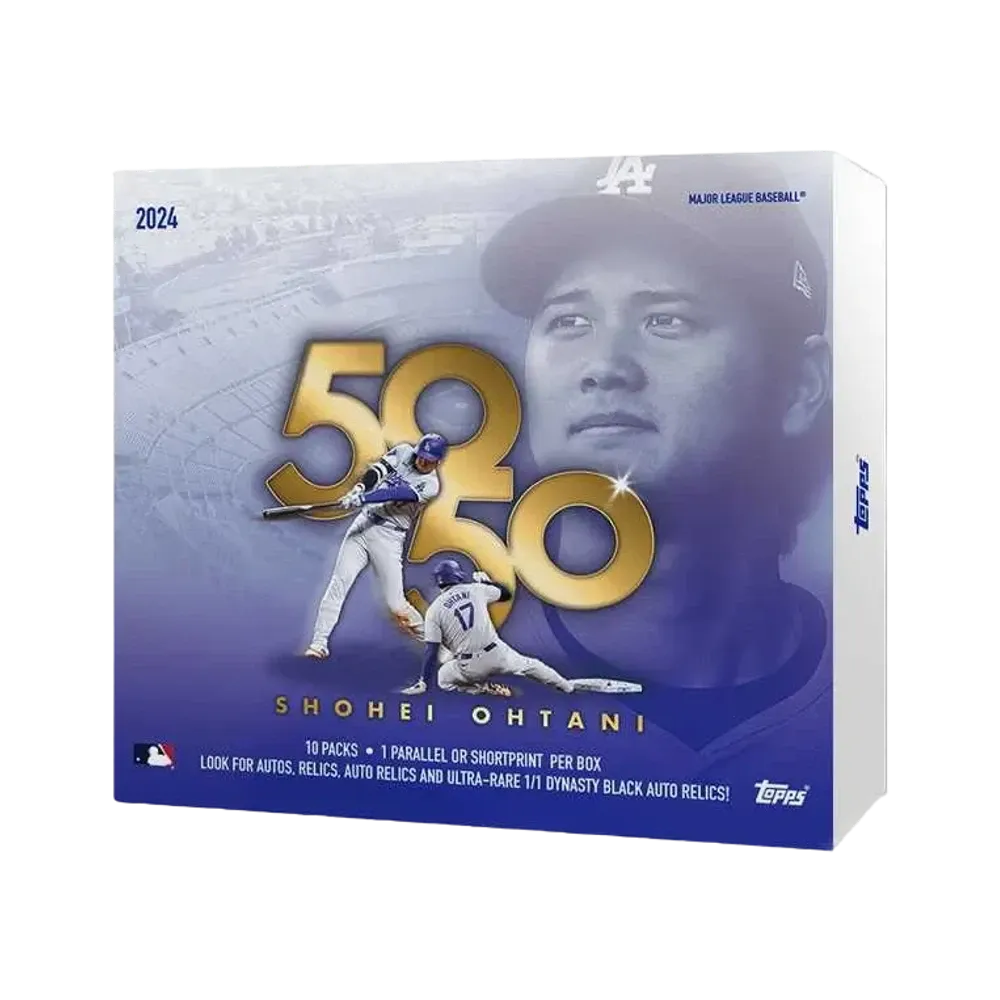 トップス 2024 50/50 大谷翔平 10パック ボックス