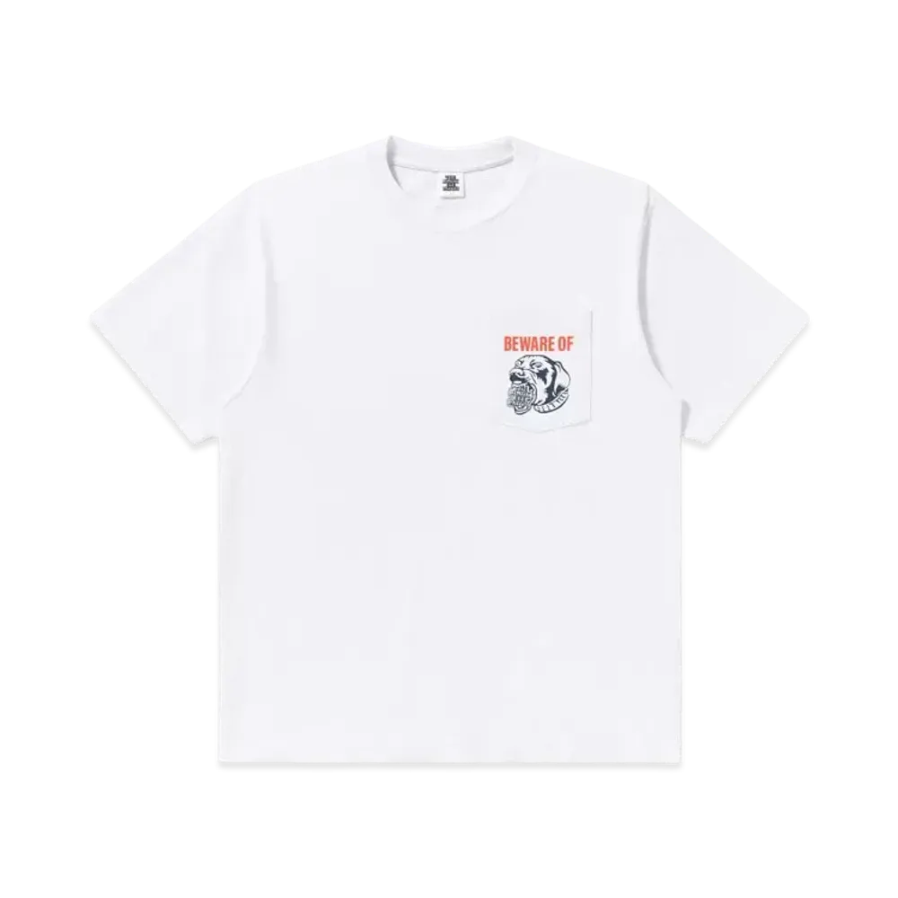 Blackeyepatch Beware Of BEP Pocket Tee "White"