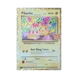 _のピカチュウ(お誕生日ピカチュウ)【英語版】(ソード&シールド _のピカチュウ(お誕生日ピカチュウ)【英語版】(ソード&シールド