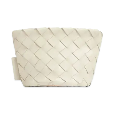 Bottega Veneta Intrecciato Mini Bucket Pouch "Plaster"