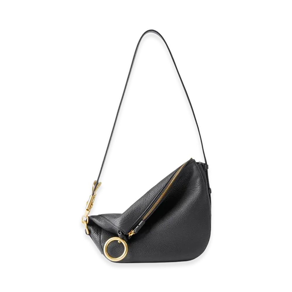 Burberry Women's Leather Knight Small Shoulder Bag "Black"