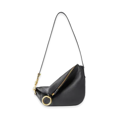 Burberry Women's Leather Knight Small Shoulder Bag "Black"